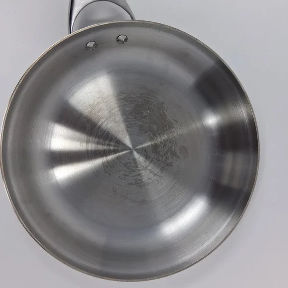 Calphalon 1390 10" Stainless Steel Frying Pan Skillet Induction Safe Silver - Picture 3 of 9